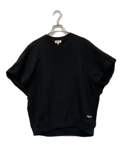 BLAMINK（ブラミンク）BLAMINK (ブラミンク) 半袖スウェット ブラック サイズ:1の古着・服飾アイテム