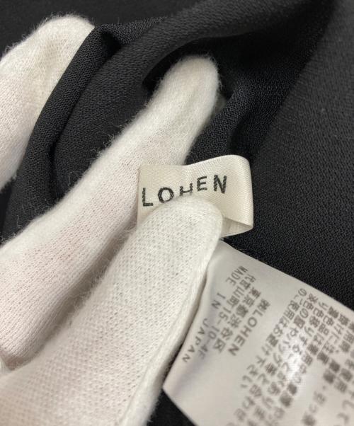 LOHEN（ローヘン）LOHEN (ローヘン) CREW NECK NARROW ONE PIECE ネイビー サイズ:Fの古着・服飾アイテム