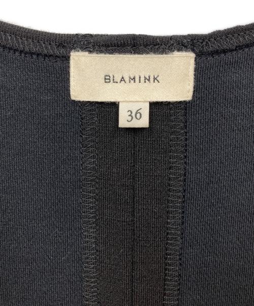 BLAMINK（ブラミンク）BLAMINK (ブラミンク) ノースリーブワンピース ネイビー サイズ:36の古着・服飾アイテム