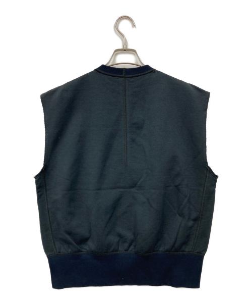 BLAMINK（ブラミンク）BLAMINK (ブラミンク) BLMK R クルーネックノースリーブ ネイビー サイズ:36の古着・服飾アイテム