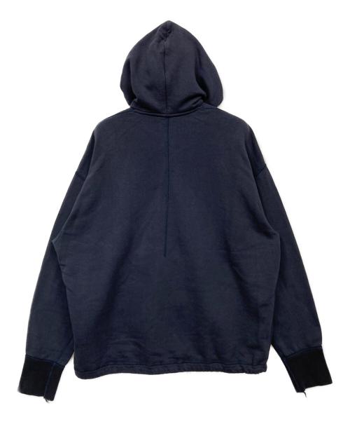 BLAMINK（ブラミンク）BLAMINK (ブラミンク) コットンジップパーカー ネイビーの古着・服飾アイテム