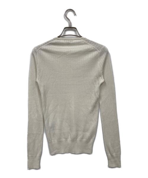 BLAMINK（ブラミンク）BLAMINK (ブラミンク) カシミヤシルクニット アイボリー サイズ:38の古着・服飾アイテム