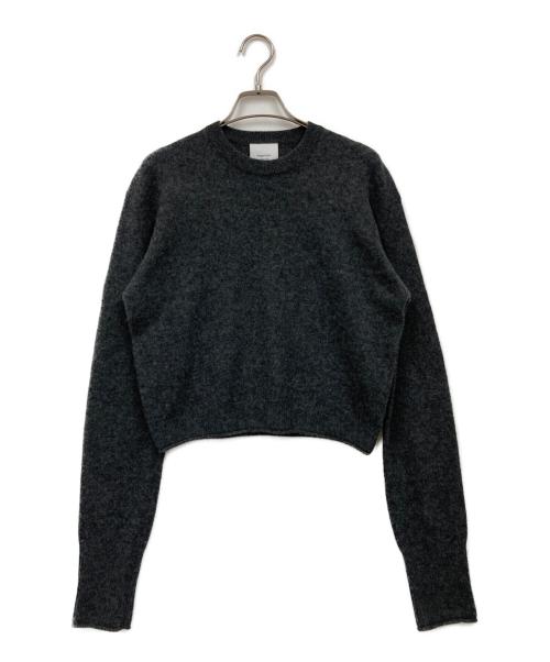 elegancese（エレガンセーゼ）elegancese (エレガンセーゼ) カシミヤニット グレー サイズ:表記無しの古着・服飾アイテム