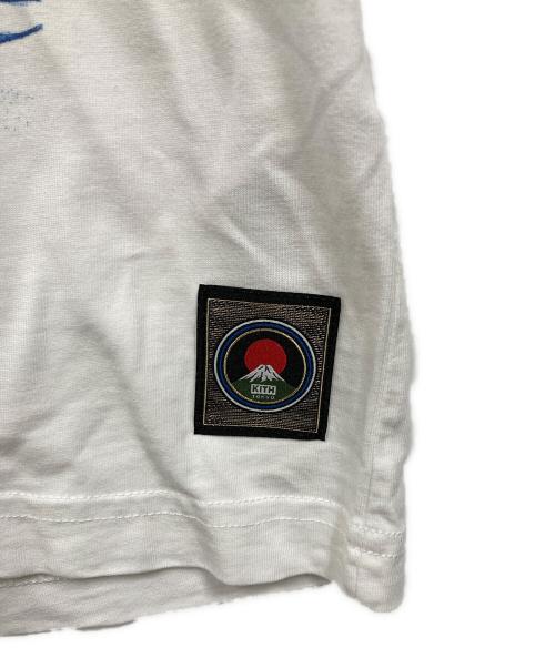 KITH（キス）KITH (キス) TOKYO GREAT WAVE VINTAGE TEE ホワイト サイズ:XLの古着・服飾アイテム
