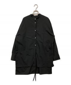 中古・古着通販】LOHEN (ローヘン) スクエアケープカットソー ホワイト
