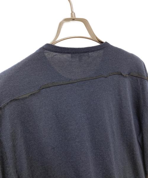 BLAMINK（ブラミンク）BLAMINK (ブラミンク) カシミヤシルクニット ネイビー サイズ:36の古着・服飾アイテム
