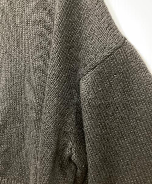BLAMINK（ブラミンク）BLAMINK (ブラミンク) シルク5Gクルーネックショートスリーブニット ブラック サイズ:36の古着・服飾アイテム
