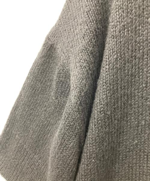 BLAMINK（ブラミンク）BLAMINK (ブラミンク) シルク5Gクルーネックショートスリーブニット ブラック サイズ:36の古着・服飾アイテム
