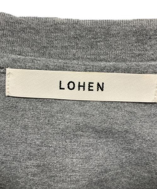 LOHEN（ローヘン）LOHEN (ローヘン) カットソー グレー サイズ:Fの古着・服飾アイテム
