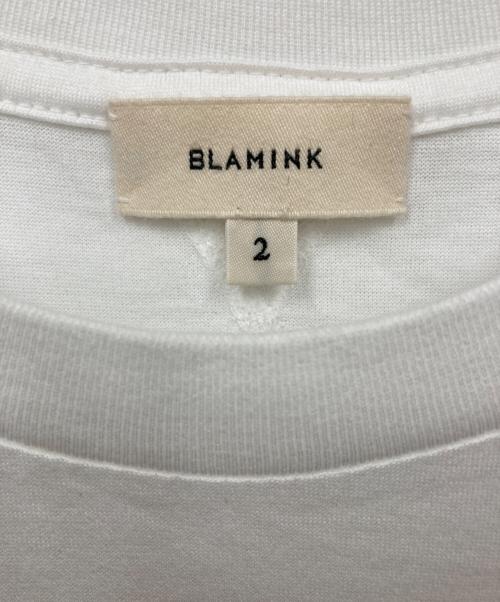 BLAMINK（ブラミンク）BLAMINK (ブラミンク) カットソー ホワイト サイズ:2の古着・服飾アイテム