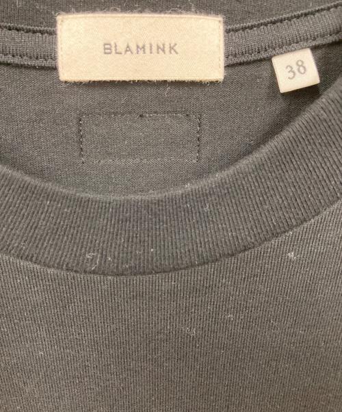 BLAMINK（ブラミンク）BLAMINK (ブラミンク) Tシャツ ブラック サイズ:38の古着・服飾アイテム