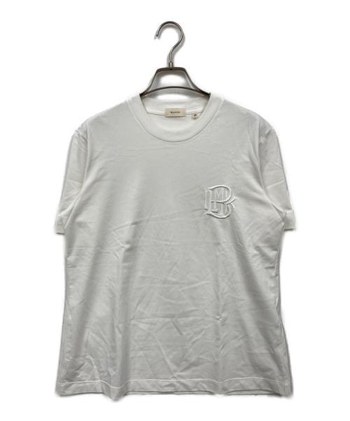 BLAMINK（ブラミンク）BLAMINK (ブラミンク) ロゴ刺繍Ｔシャツ ホワイト サイズ:38の古着・服飾アイテム