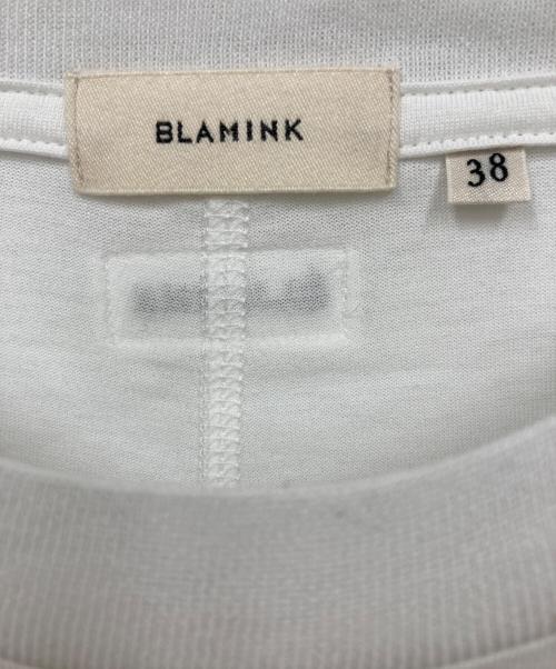 BLAMINK（ブラミンク）BLAMINK (ブラミンク) カットソー ホワイト サイズ:38の古着・服飾アイテム