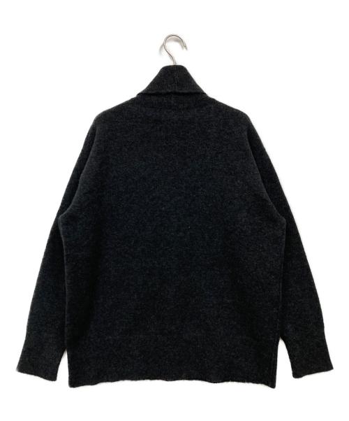 BLAMINK（ブラミンク）BLAMINK (ブラミンク) カシミヤ12Gクルーネックロングスリーブニット グレー サイズ:36の古着・服飾アイテム