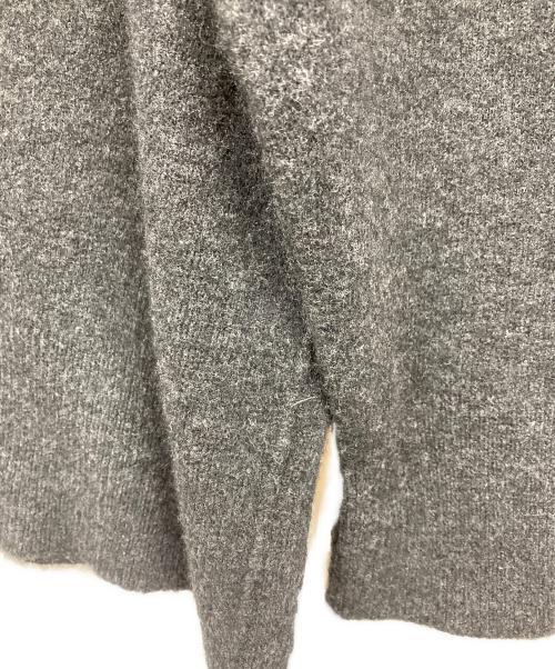 BLAMINK（ブラミンク）BLAMINK (ブラミンク) カシミヤ12Gクルーネックロングスリーブニット グレー サイズ:36の古着・服飾アイテム