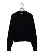 BLAMINKブラミンク）の古着「カシミヤシルクニット」｜ブラック