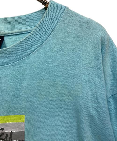 stussy（ステューシー）stussy (ステューシー) Tシャツ スカイブルー サイズ:Lの古着・服飾アイテム