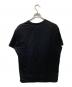 GIVENCHY (ジバンシィ) レインボー シグネチャ ロゴTシャツ ブラック サイズ:M：9000円
