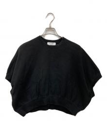 SACRA（サクラ）の古着「DOUBLE KNITTED CLOTH TOP」｜ブラック