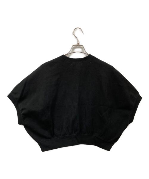 SACRA（サクラ）SACRA (サクラ) DOUBLE KNITTED CLOTH TOP ブラック サイズ:38の古着・服飾アイテム