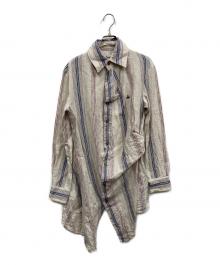 Vivienne Westwood man（ヴィヴィアン ウェストウッド マン）の古着「リネン変形シャツ」｜ベージュ