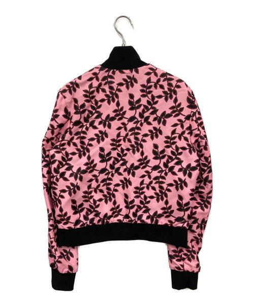 MSGM（エムエスジーエム）MSGM (エムエスジーエム) 総柄ブルゾン ピンク サイズ:42の古着・服飾アイテム