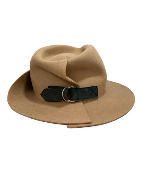 Vivienne Westwood（ヴィヴィアンウエストウッド）Vivienne Westwood (ヴィヴィアンウエストウッド) オーブデザインハット ベージュの古着・服飾アイテム