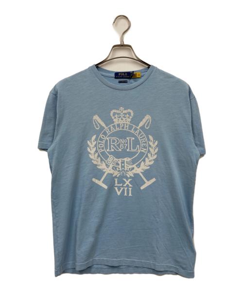 POLO RALPH LAUREN（ポロ・ラルフローレン）POLO RALPH LAUREN (ポロ・ラルフローレン) Tシャツ ブルー サイズ:S 未使用品の古着・服飾アイテム