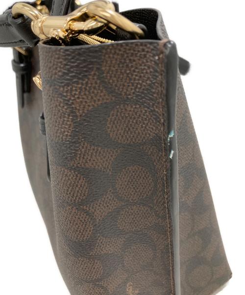 COACH（コーチ）COACH (コーチ) モリー トート 25・シグネチャー キャンバス ブラウンの古着・服飾アイテム
