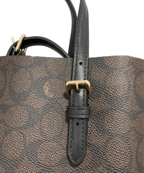 COACH（コーチ）COACH (コーチ) モリー トート 25・シグネチャー キャンバス ブラウンの古着・服飾アイテム