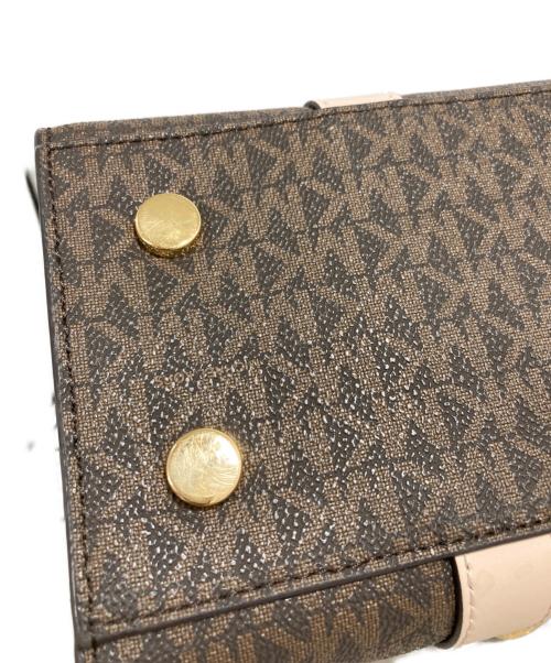MICHAEL KORS（マイケルコース）MICHAEL KORS (マイケルコース) 2WAYバッグ ブラウンの古着・服飾アイテム