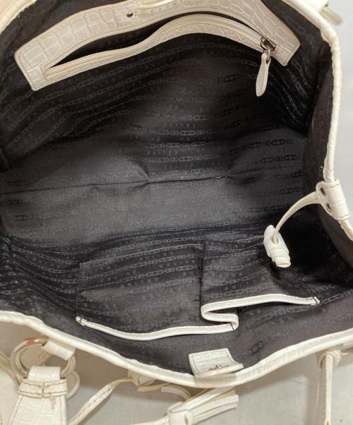 CELINE（セリーヌ）CELINE (セリーヌ) ストロー カゴブギーバッグ トートバッグ ベージュの古着・服飾アイテム