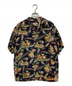 Sun Surfサンサーフ）の古着「アロハシャツ」｜ネイビー