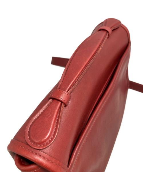 COACH（コーチ）COACH (コーチ) ターンロック2WAYバッグ レッドの古着・服飾アイテム
