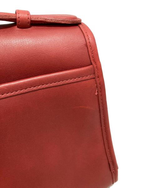 COACH（コーチ）COACH (コーチ) ターンロック2WAYバッグ レッドの古着・服飾アイテム