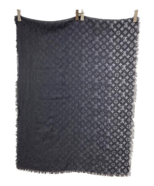 LOUIS VUITTON（ルイ ヴィトン）LOUIS VUITTON (ルイ ヴィトン) ストール ブラックの古着・服飾アイテム