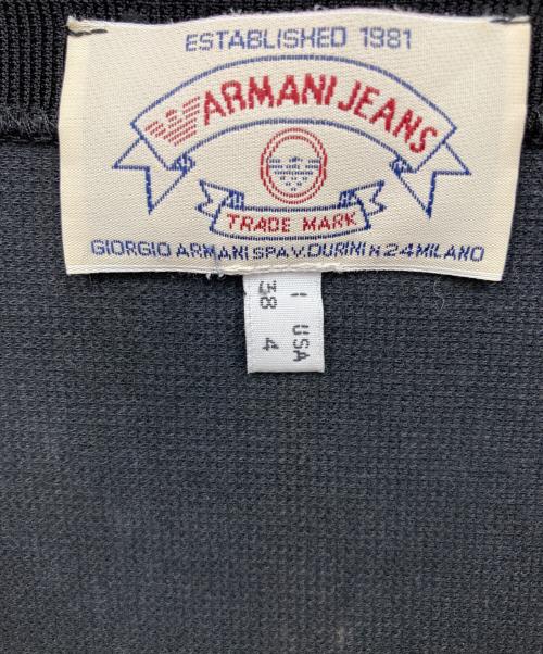 EMPORIO ARMANI（エンポリオアルマーニ）EMPORIO ARMANI (エンポリオ アルマーニ) カーディガン ブラック サイズ:38の古着・服飾アイテム
