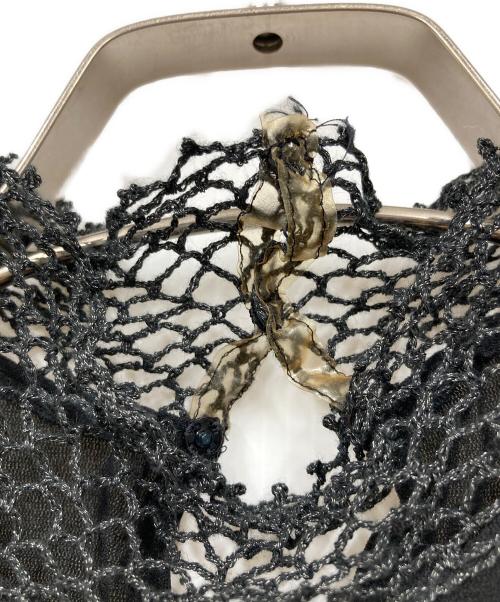 VIVIENNE TAM（ヴィヴィアンタム）VIVIENNE TAM (ヴィヴィアンタム) 刺繍パワーネットニット ブラックの古着・服飾アイテム