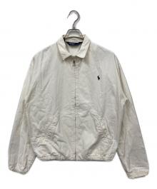 POLO RALPH LAUREN（ポロ・ラルフローレン）の古着「スイングトップ」｜ホワイト