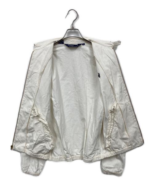 POLO RALPH LAUREN（ポロ・ラルフローレン）POLO RALPH LAUREN (ポロ・ラルフローレン) スイングトップ ホワイト サイズ:Mの古着・服飾アイテム