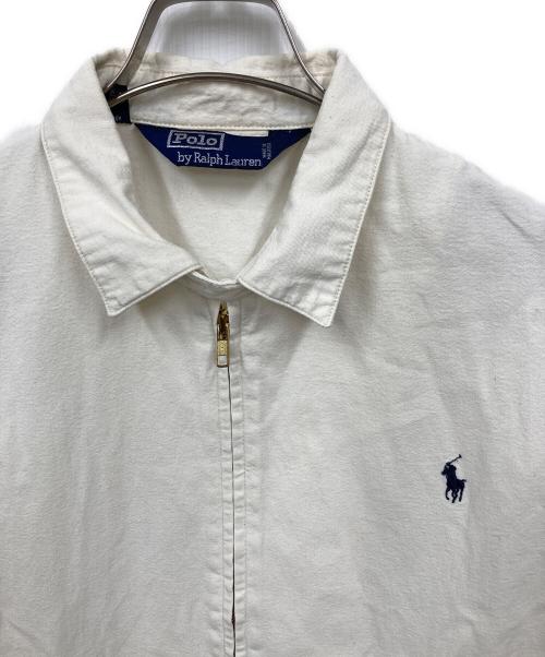 POLO RALPH LAUREN（ポロ・ラルフローレン）POLO RALPH LAUREN (ポロ・ラルフローレン) スイングトップ ホワイト サイズ:Mの古着・服飾アイテム