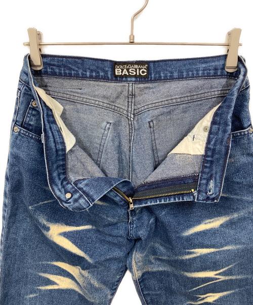 DOLCE & GABBANA Basic（ドルチェガッバーナベーシック）DOLCE & GABBANA Basic (ドルチェガッバーナベーシック) デニムパンツ ブルー サイズ:不明の古着・服飾アイテム
