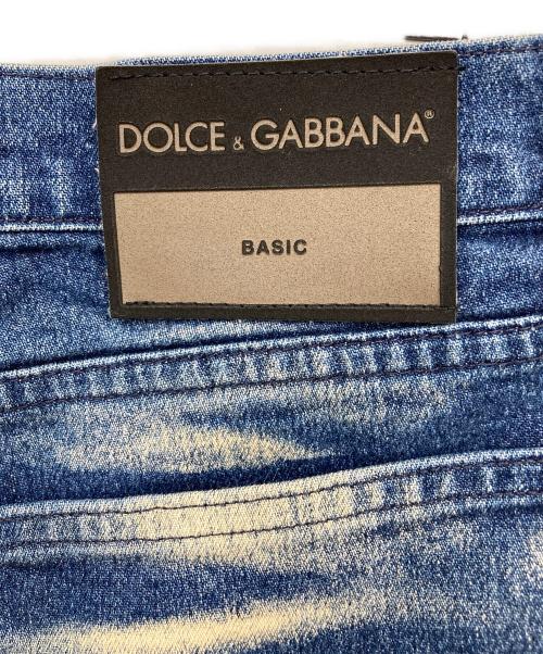 DOLCE & GABBANA Basic（ドルチェガッバーナベーシック）DOLCE & GABBANA Basic (ドルチェガッバーナベーシック) デニムパンツ ブルー サイズ:不明の古着・服飾アイテム