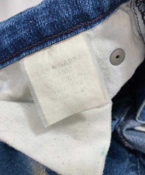 DOLCE & GABBANA Basic（ドルチェガッバーナベーシック）DOLCE & GABBANA Basic (ドルチェガッバーナベーシック) デニムパンツ ブルー サイズ:不明の古着・服飾アイテム
