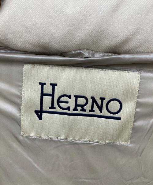 HERNO（ヘルノ）HERNO (ヘルノ) ダウンジャケット ベージュ サイズ:40の古着・服飾アイテム