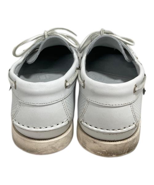 PARABOOT（パラブーツ）PARABOOT (パラブーツ) デッキシューズ ホワイト サイズ:7の古着・服飾アイテム