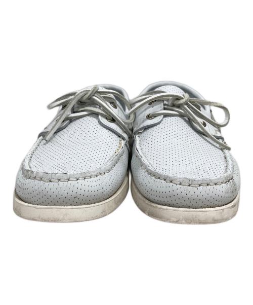 PARABOOT（パラブーツ）PARABOOT (パラブーツ) デッキシューズ ホワイト サイズ:7の古着・服飾アイテム