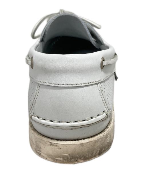 PARABOOT（パラブーツ）PARABOOT (パラブーツ) デッキシューズ ホワイト サイズ:7の古着・服飾アイテム