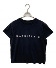 MM6 Maison Margiela（エムエムシックスメゾンマルジェラ）の古着「Tシャツ」｜ブラック