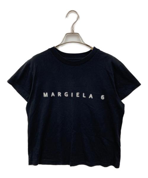 MM6 Maison Margiela（エムエムシックスメゾンマルジェラ）MM6 Maison Margiela (エムエムシックスメゾンマルジェラ) Tシャツ ブラック サイズ:Ｌの古着・服飾アイテム